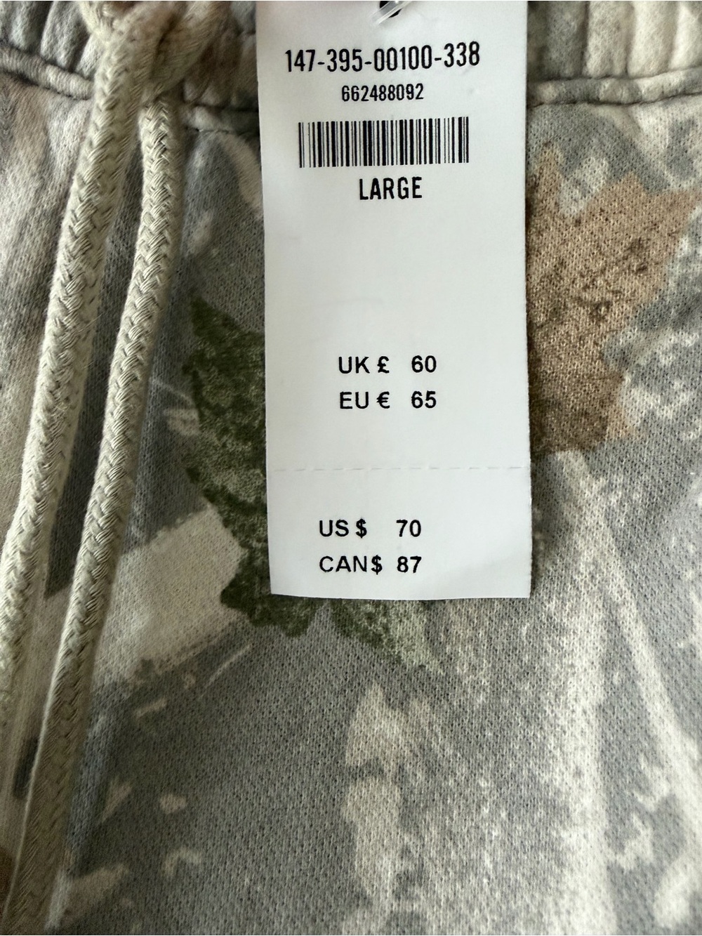 NWT Abercrombie & Fitch Mid Rise Barrel Sunday Sweatpant - Picture 2 of 2